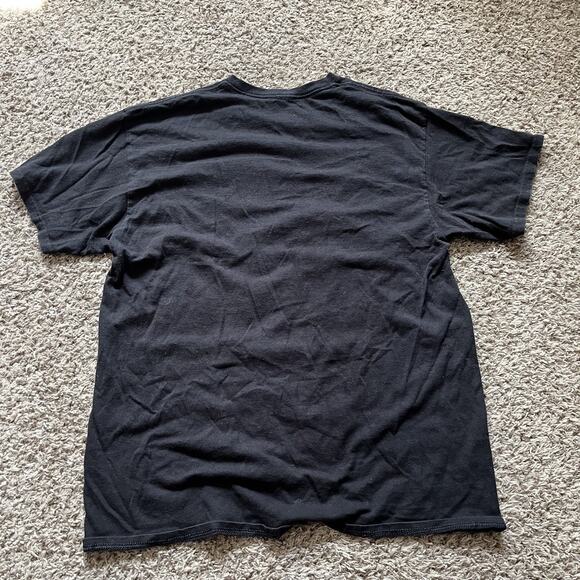 Death Row Records Men L-Shirt Large Black Logo Graphic Print Short Sleeve Tee - Picture 5 of 6